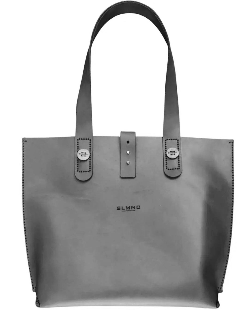 Leather tote bag - SLMC